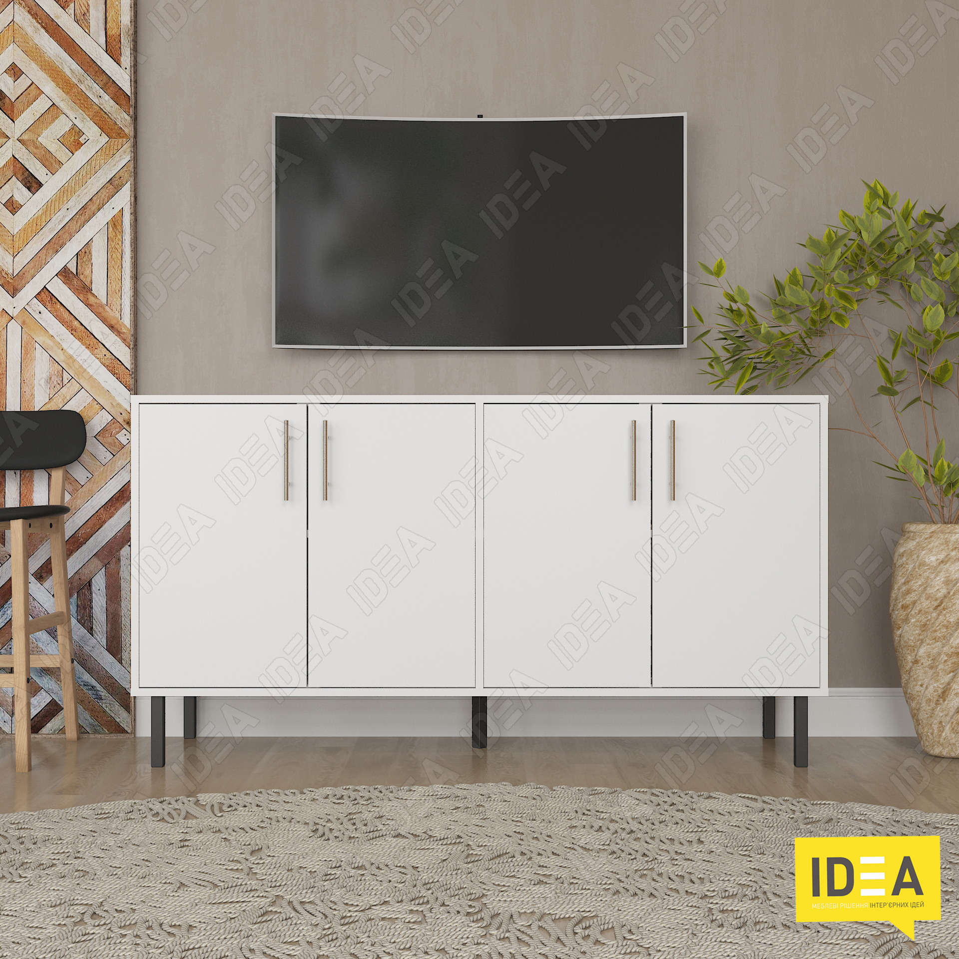 Комод А-196 білий