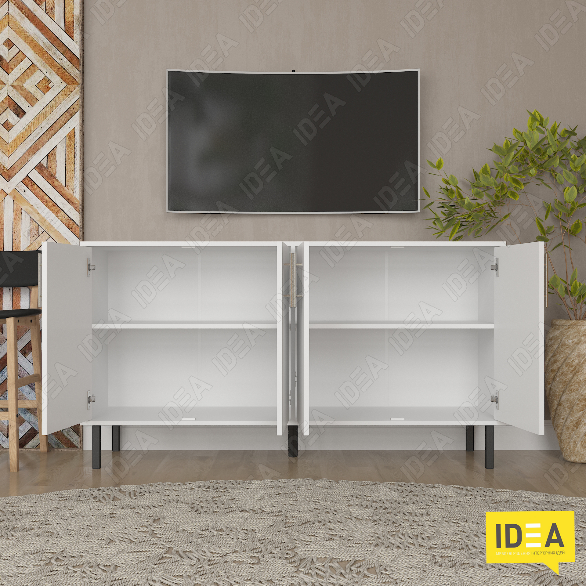 Комод А-196 білий