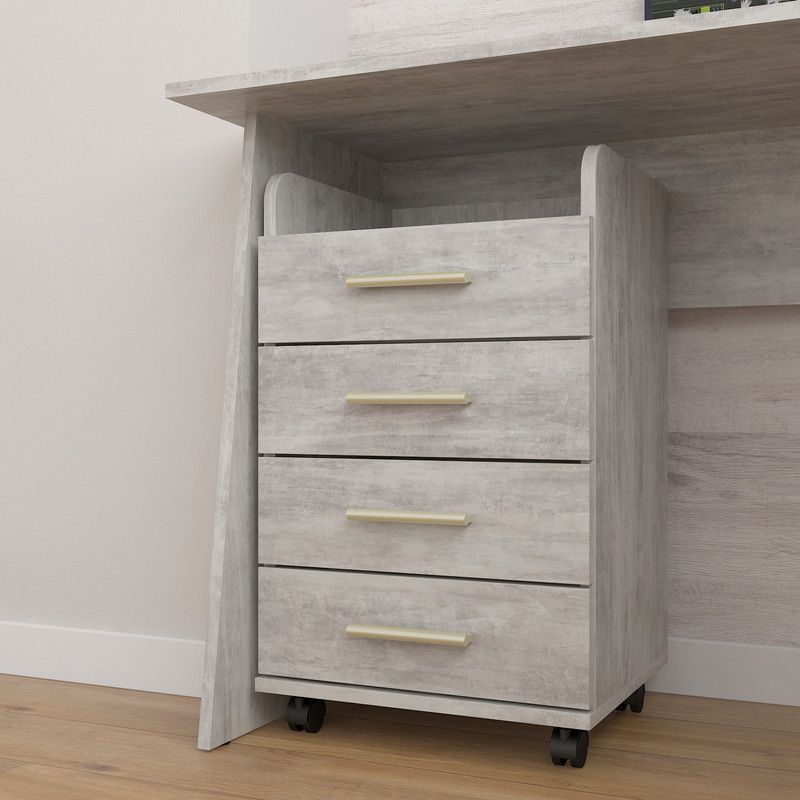 Комод А-36 бетон