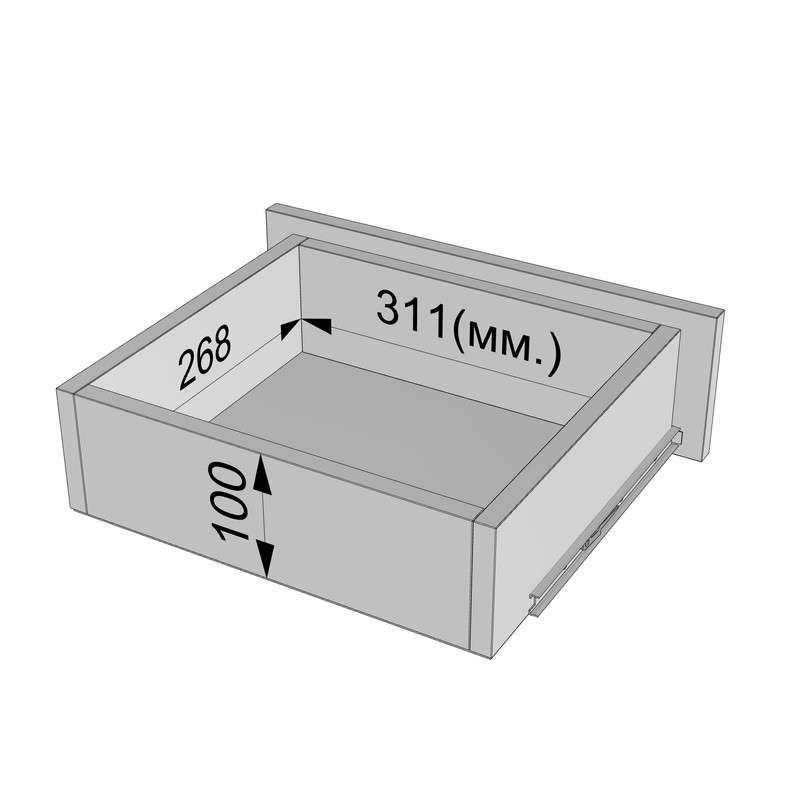 Комод А-36 дуб сонома