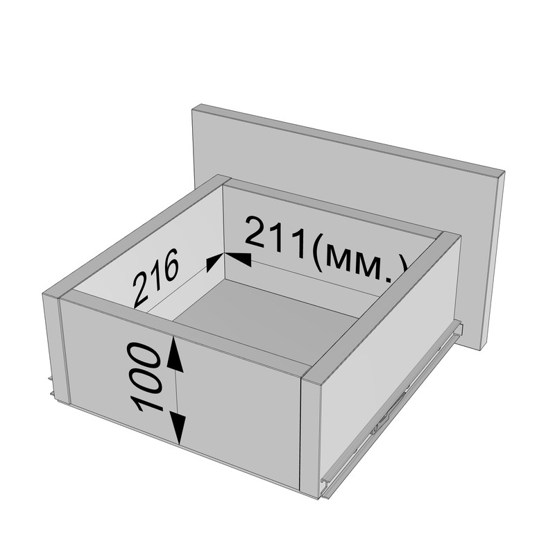 Комод А-53 венге темний