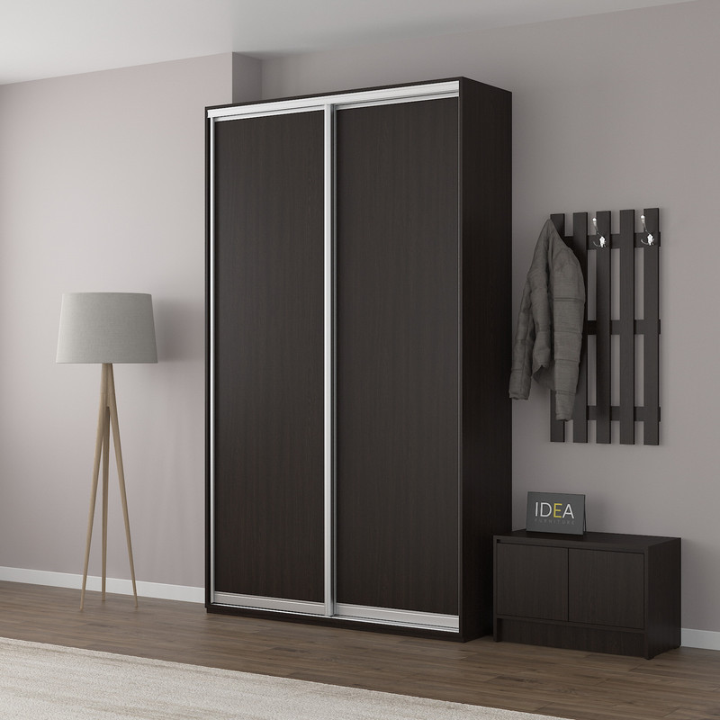 Шафа-купе IDEA серія 5 140 x 60 x 210 см венге темний