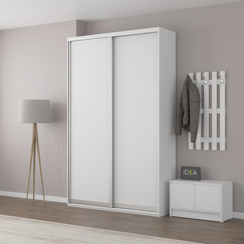 Шафа-купе IDEA серія 5 150 x 60 x 210 см Білий