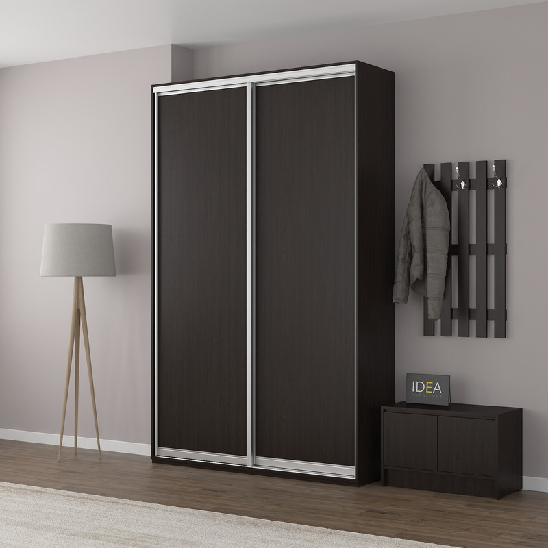 Шафа-купе IDEA серія 5 150 x 60 x 210 см венге темний