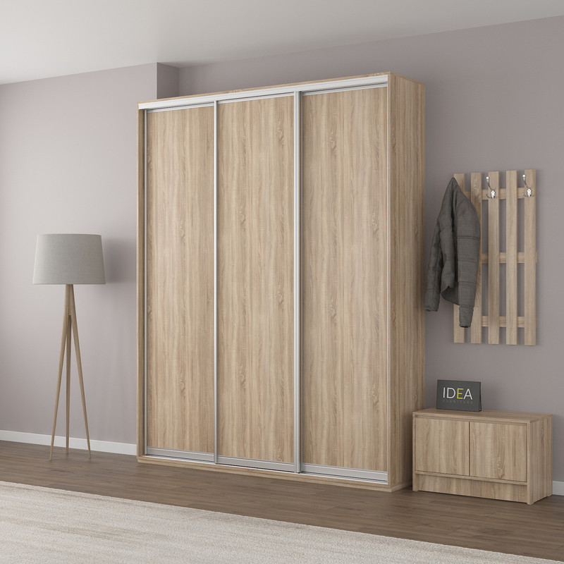 Шафа-купе IDEA серія 6 190 x 60 x 210 см Дуб Сонома