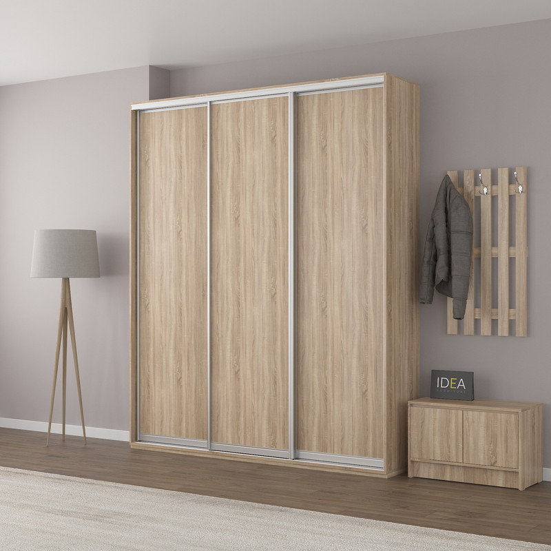 Шафа-купе IDEA серія 6 200 x 45 x 210 см Дуб Сонома