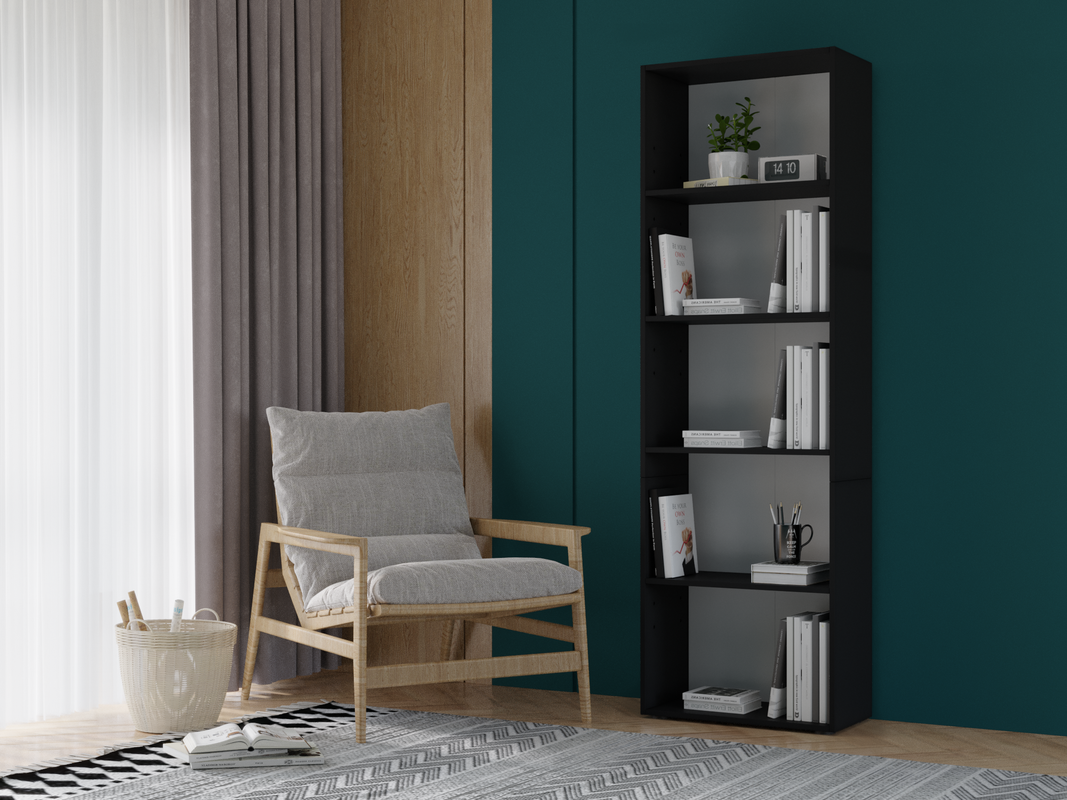 Стелаж А-4 чорний матовий