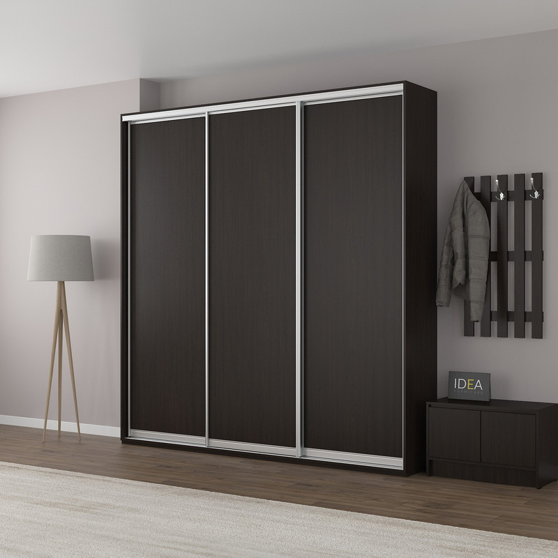 Шафа-купе IDEA серія 6 230 x 45 x 210 см венге темний