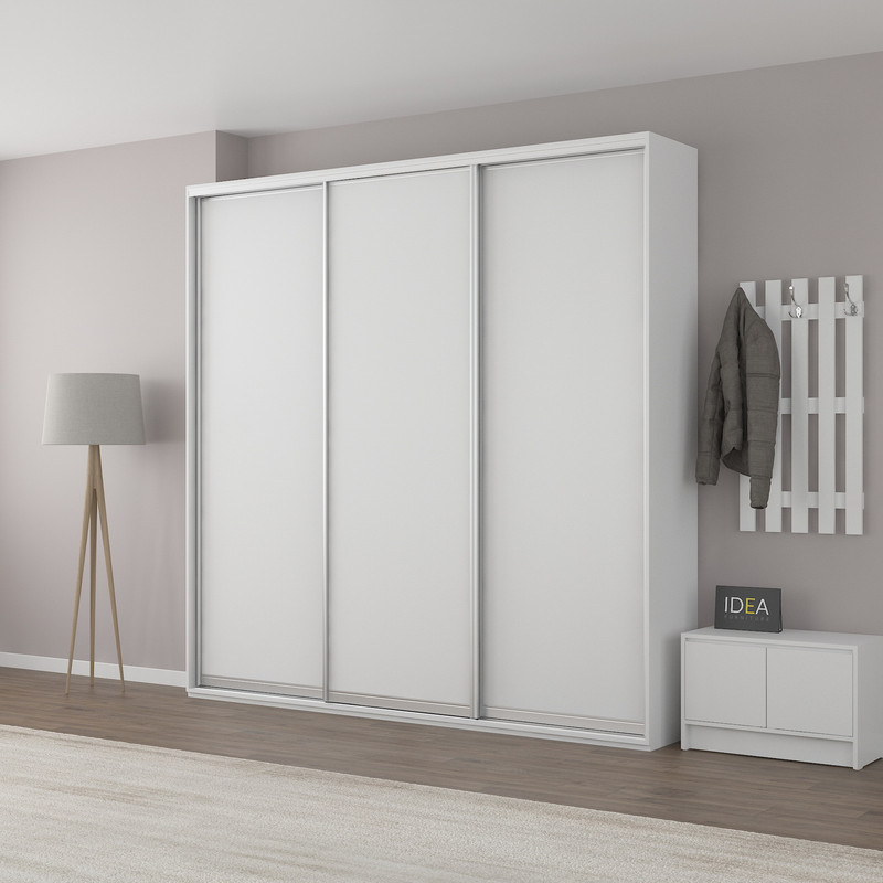 Шафа-купе IDEA серія 6 240 x 60 x 210 см Білий