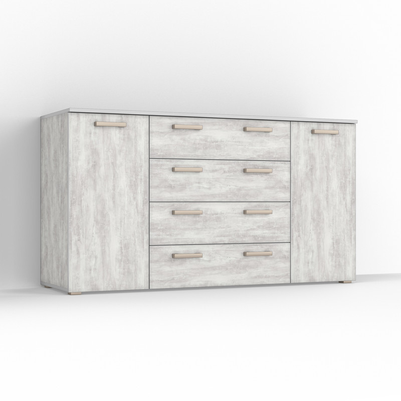 Комод ТКБ-375.2 бетон