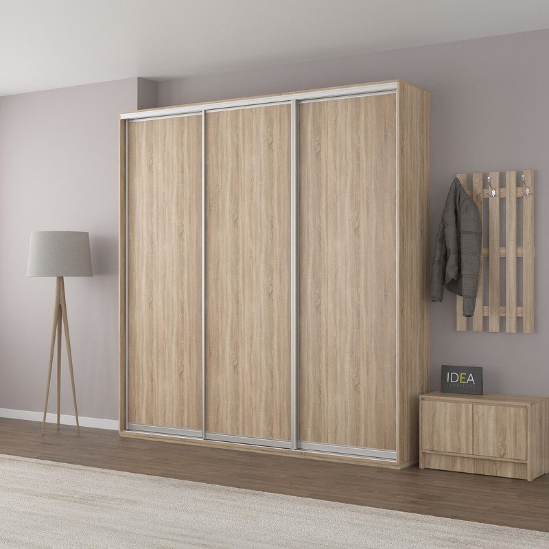 Шафа-купе IDEA серія 7 230 x 45 x 210 см Дуб Сонома