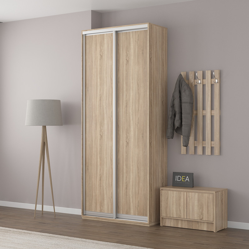 Шафа-купе IDEA серія 9 90 x 60 x 210 см Дуб Сонома