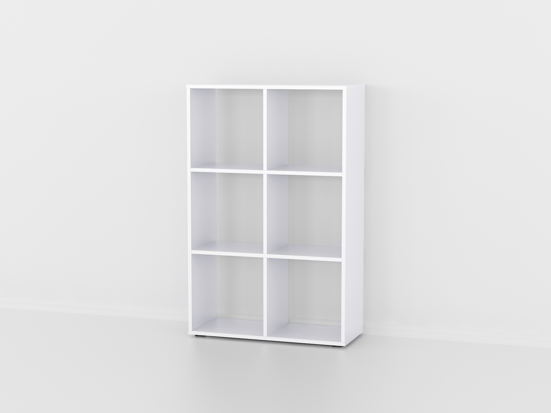 Полиця на 6 комірок А-58 білий