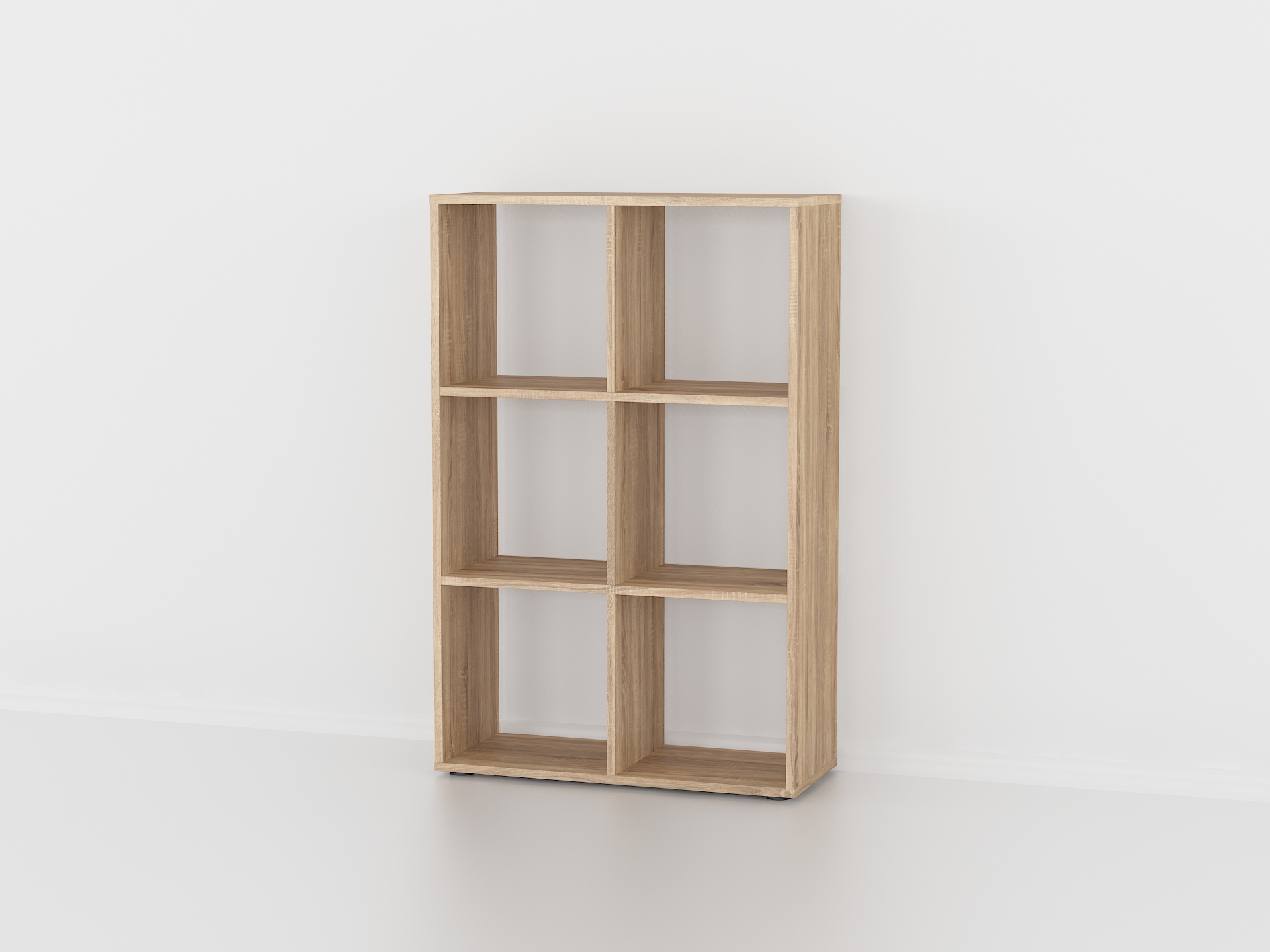 Полиця на 6 комірок А-58 дуб сонома