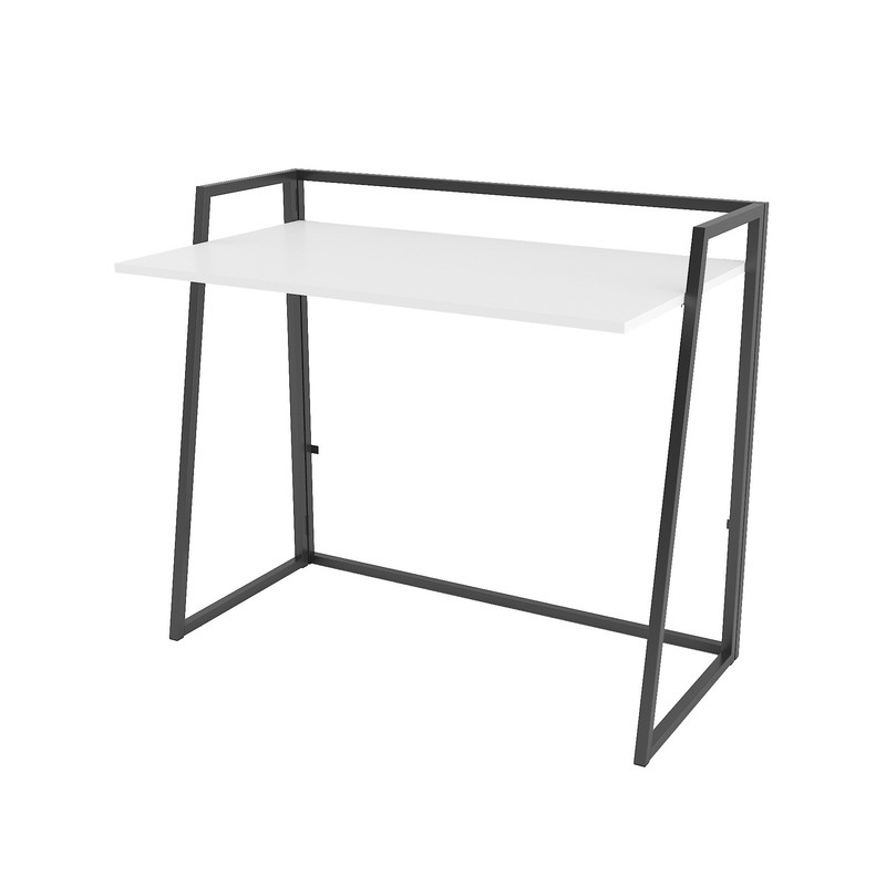 Розкладний стіл Д-42 білий-чорний