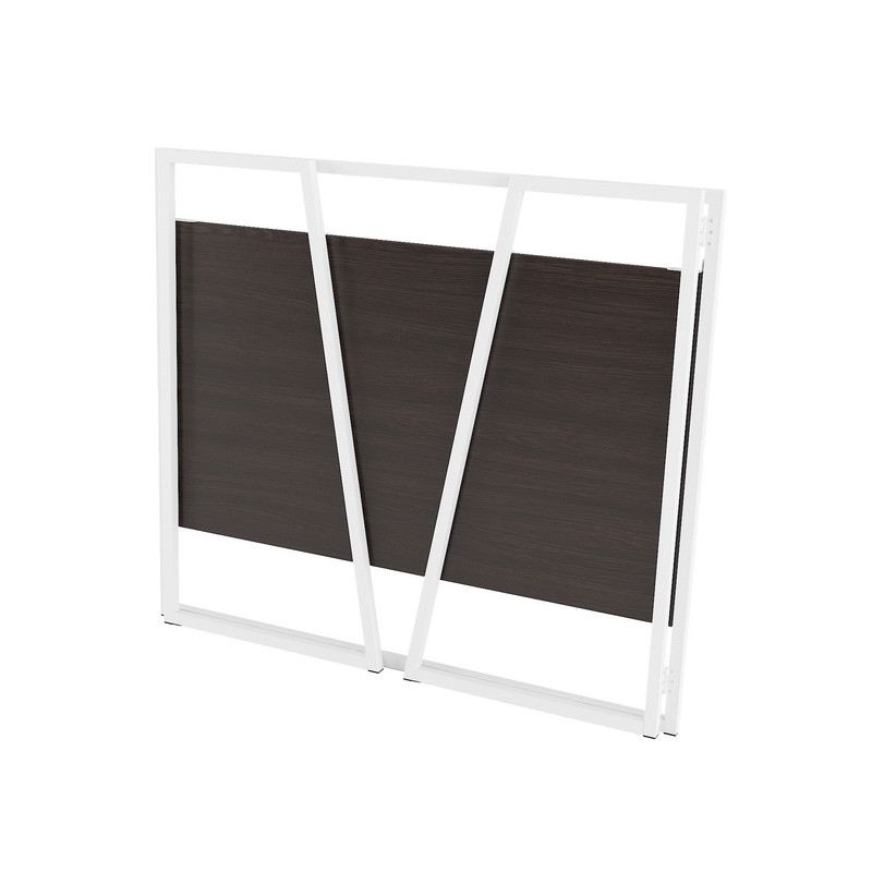 Розкладний стіл Д-42 венге темний-білий