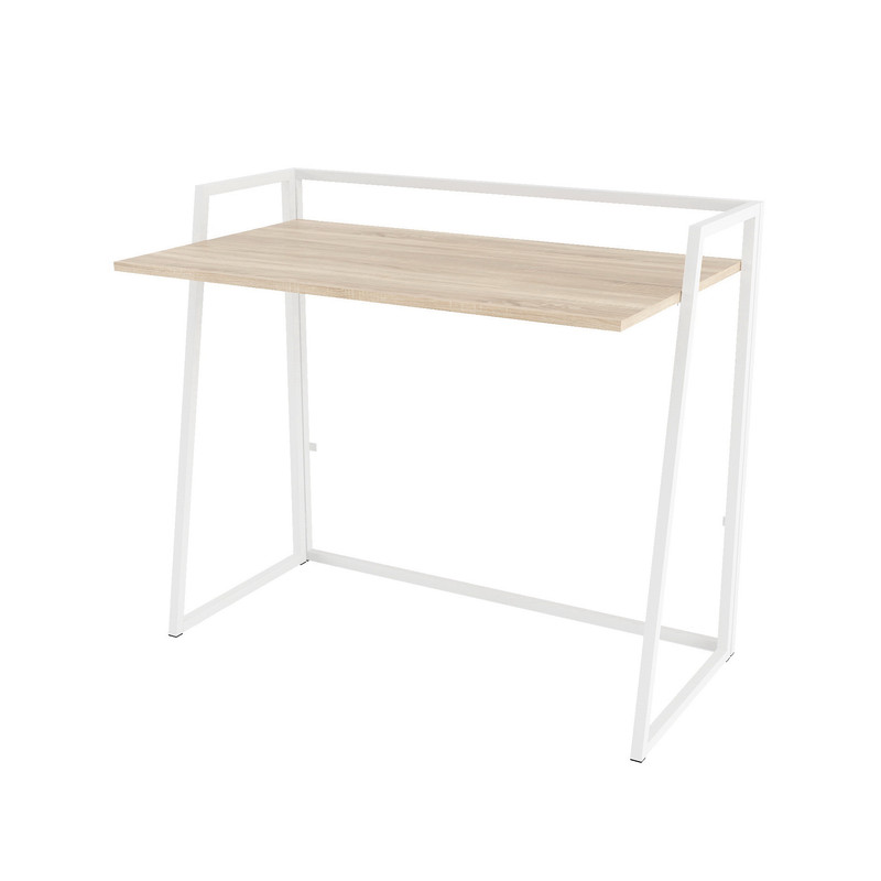 Розкладний стіл Д-42 дуб сонома - білий