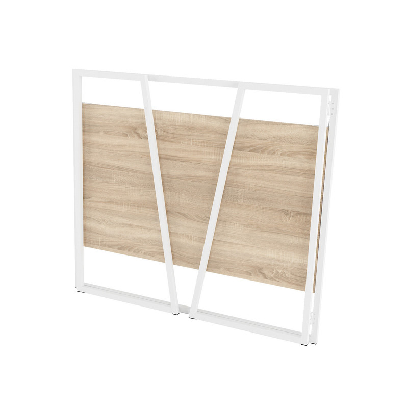 Розкладний стіл Д-42 дуб сонома - білий