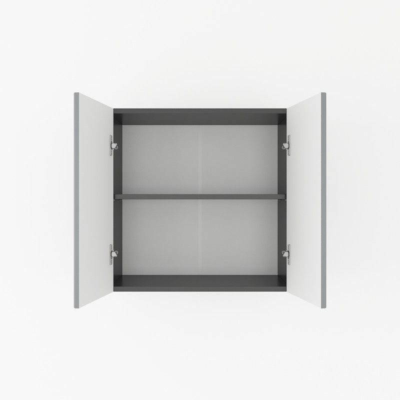 Шафа навісна 600мм К-60 чорний - асфальт