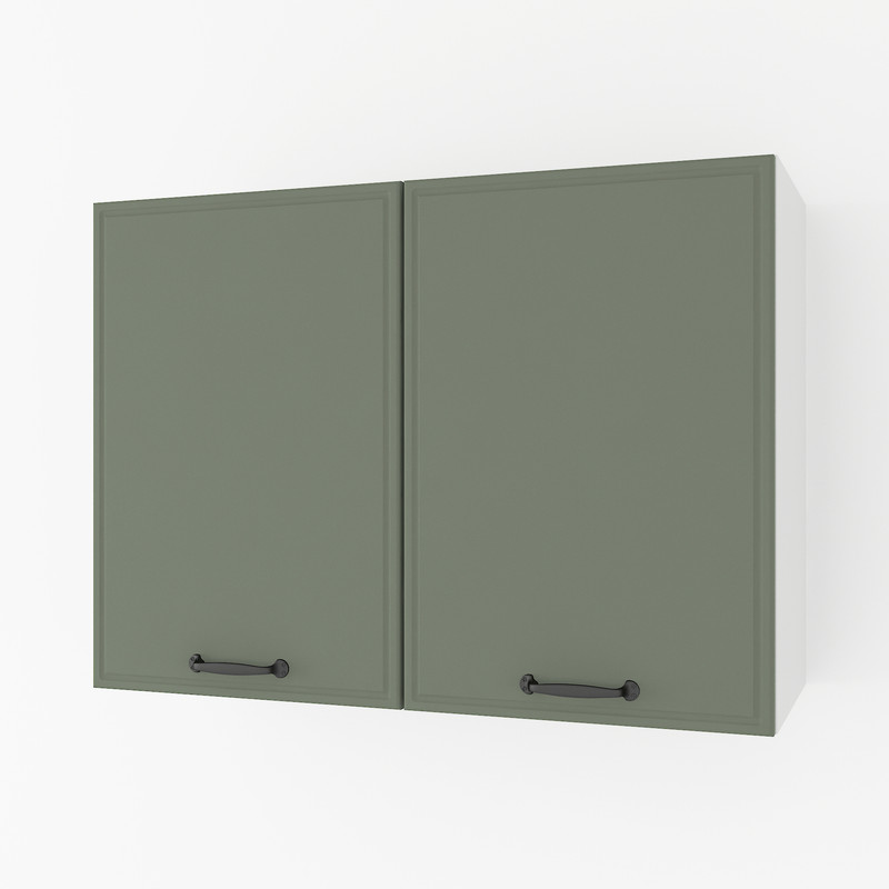 Шафа навісна 800мм, під сушку К-61 білий - камуфляж