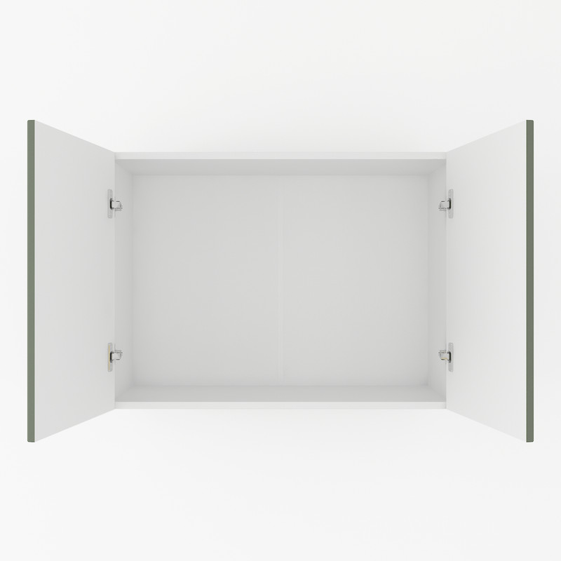 Шафа навісна 800мм, під сушку К-61 білий - камуфляж