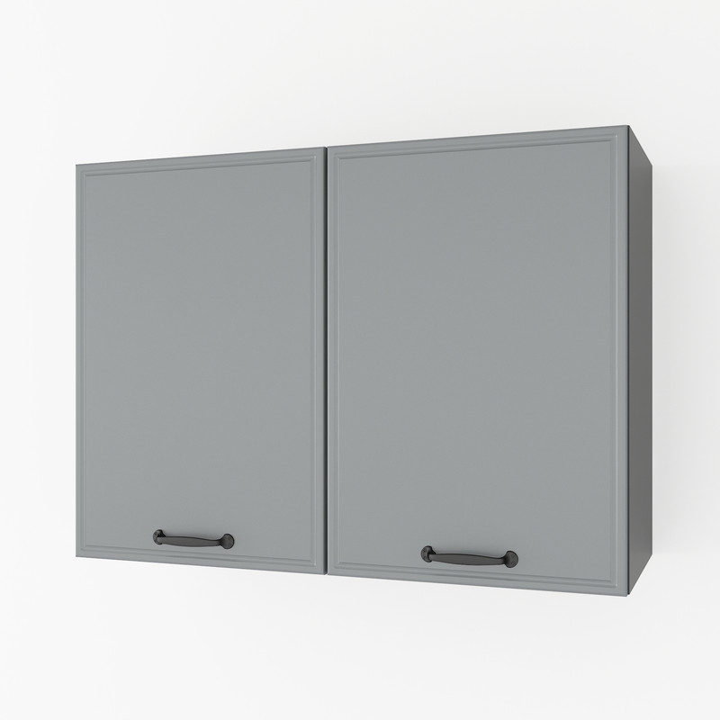 Шафа навісна 800мм, під сушку К-61 чорний - асфальт