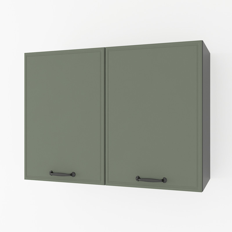 Шафа навісна 800мм, під сушку К-61 чорний - камуфляж