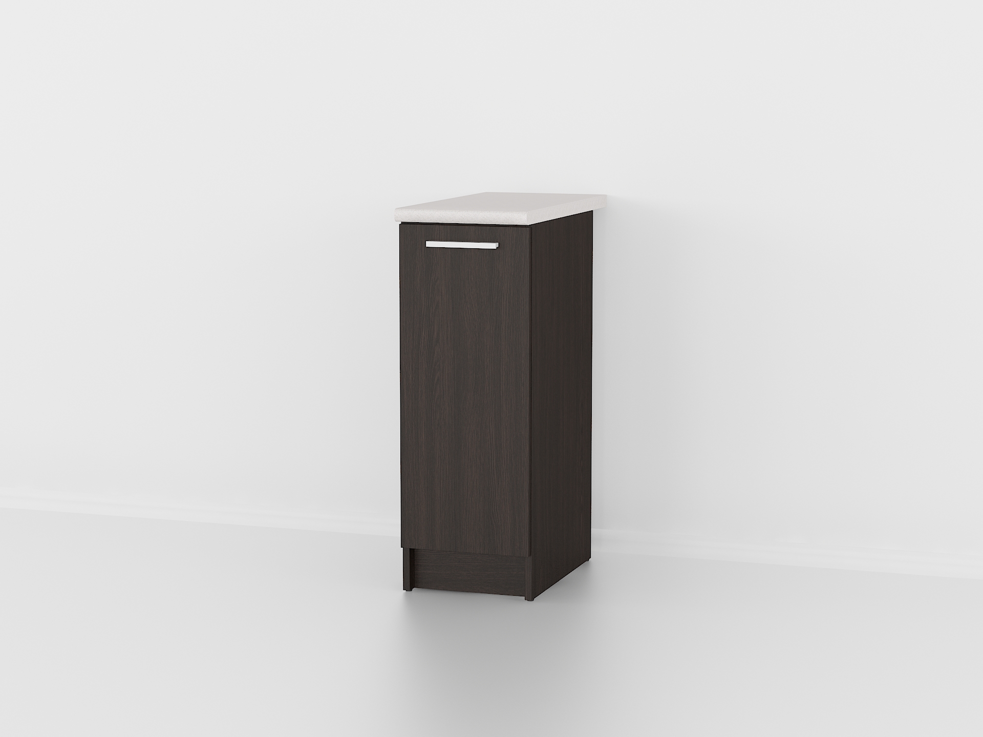 Тумба низ 300мм К-7 (без стільниці) венге темний