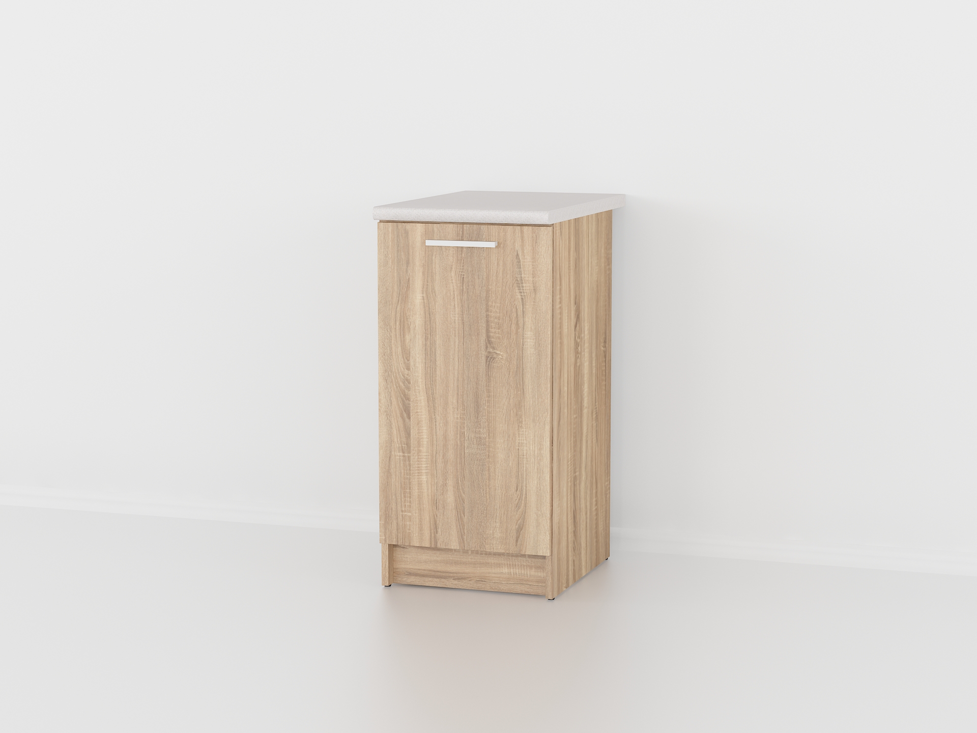 Тумба низ 400мм (без стільниці) К-14 дуб сонома