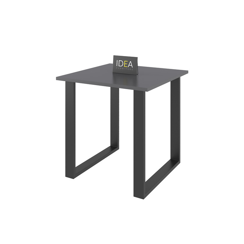 Стіл лофт 740*740мм, А-142 Антрацит