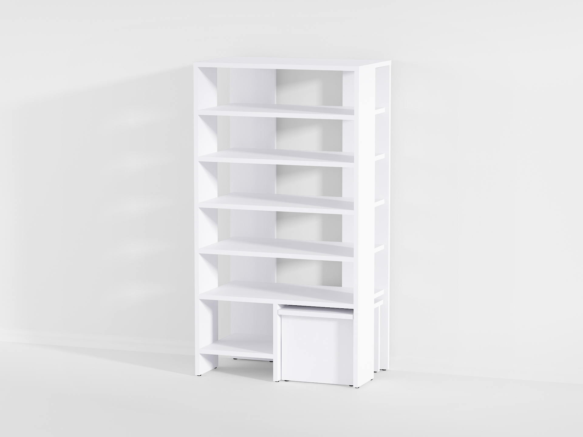 Стелаж під взуття А-79 білий