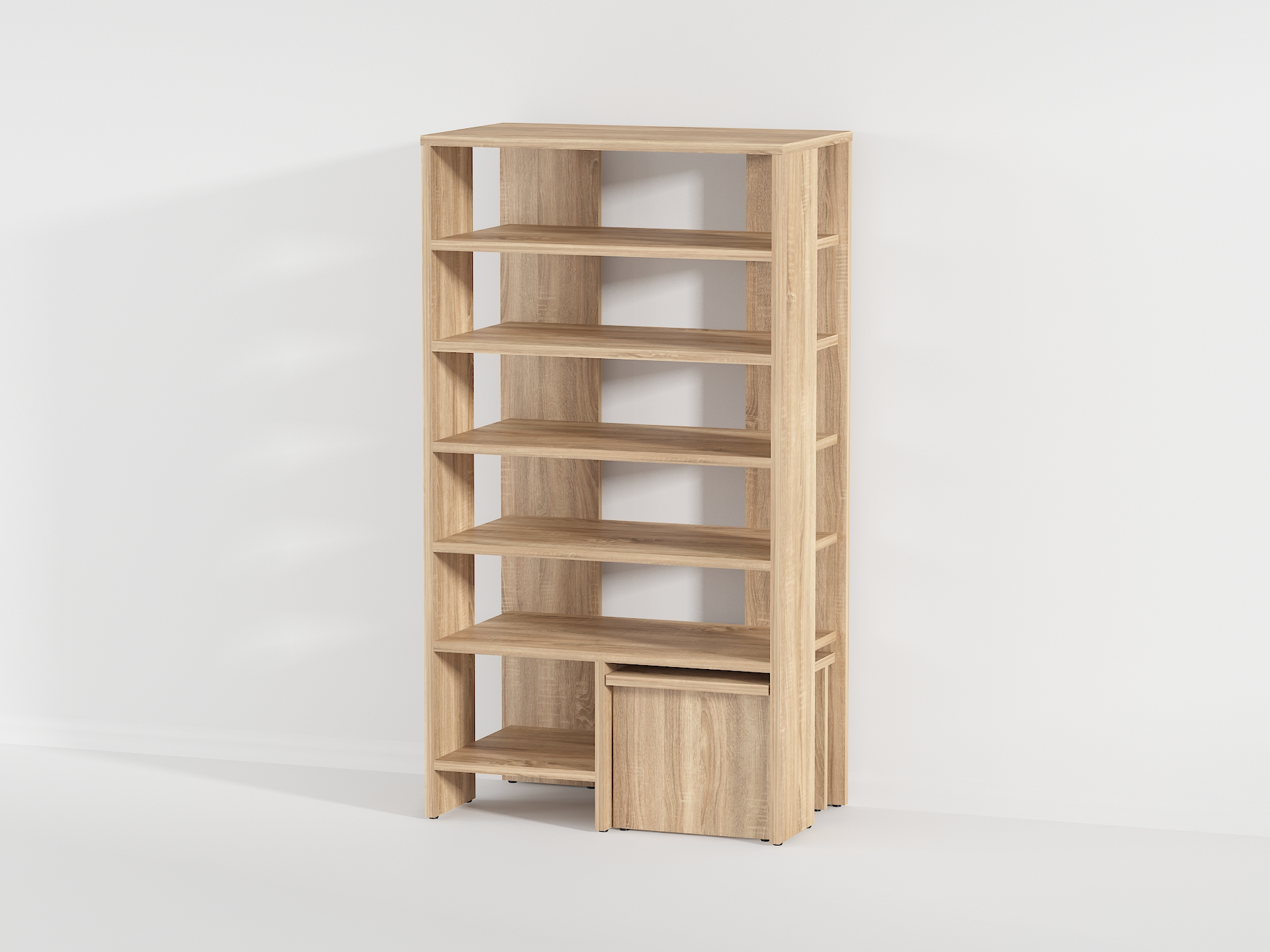 Стелаж під взуття А-79 дуб сонома