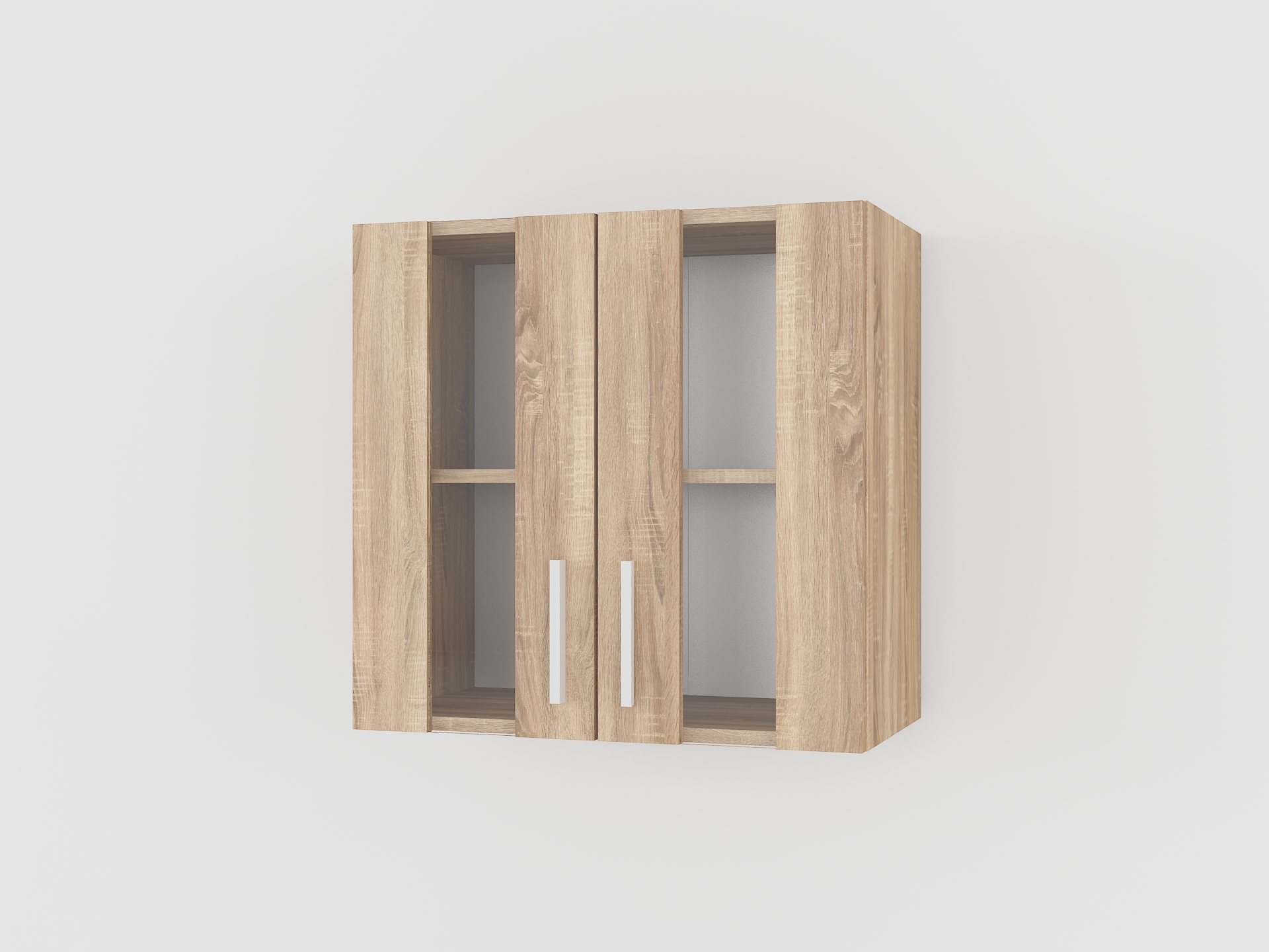 Шафа навісна 600мм К-17 (вітрина) дуб сонома