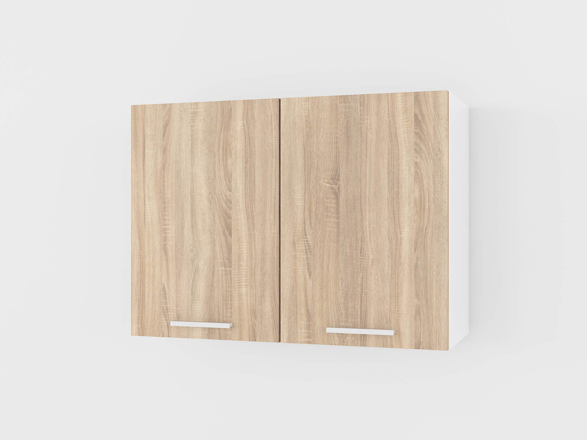 Шафа навісна 800мм, під сушку К-11 дуб сонома - білий