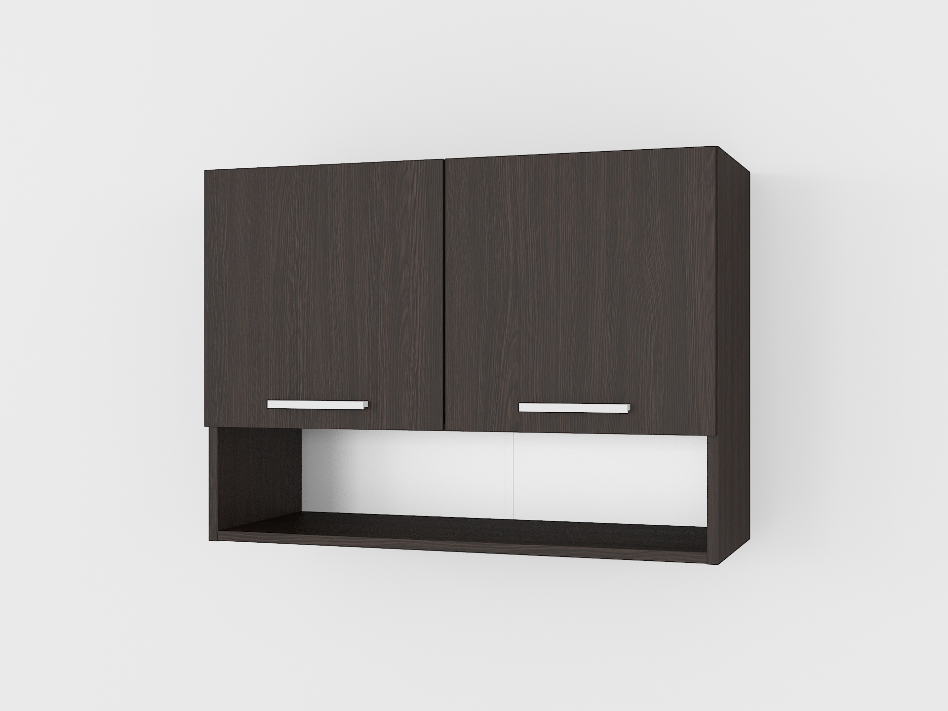 Шафа навісна з нішею 800мм К-3 венге темний