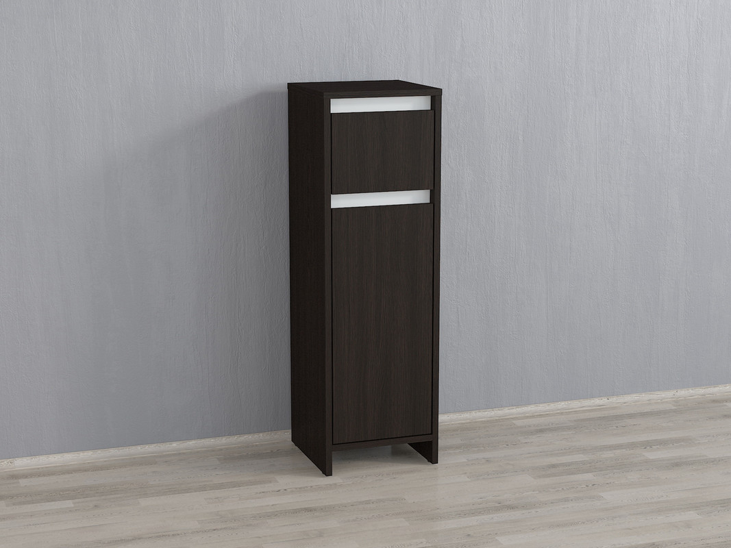 Пенал А-117 без ручок венге темний