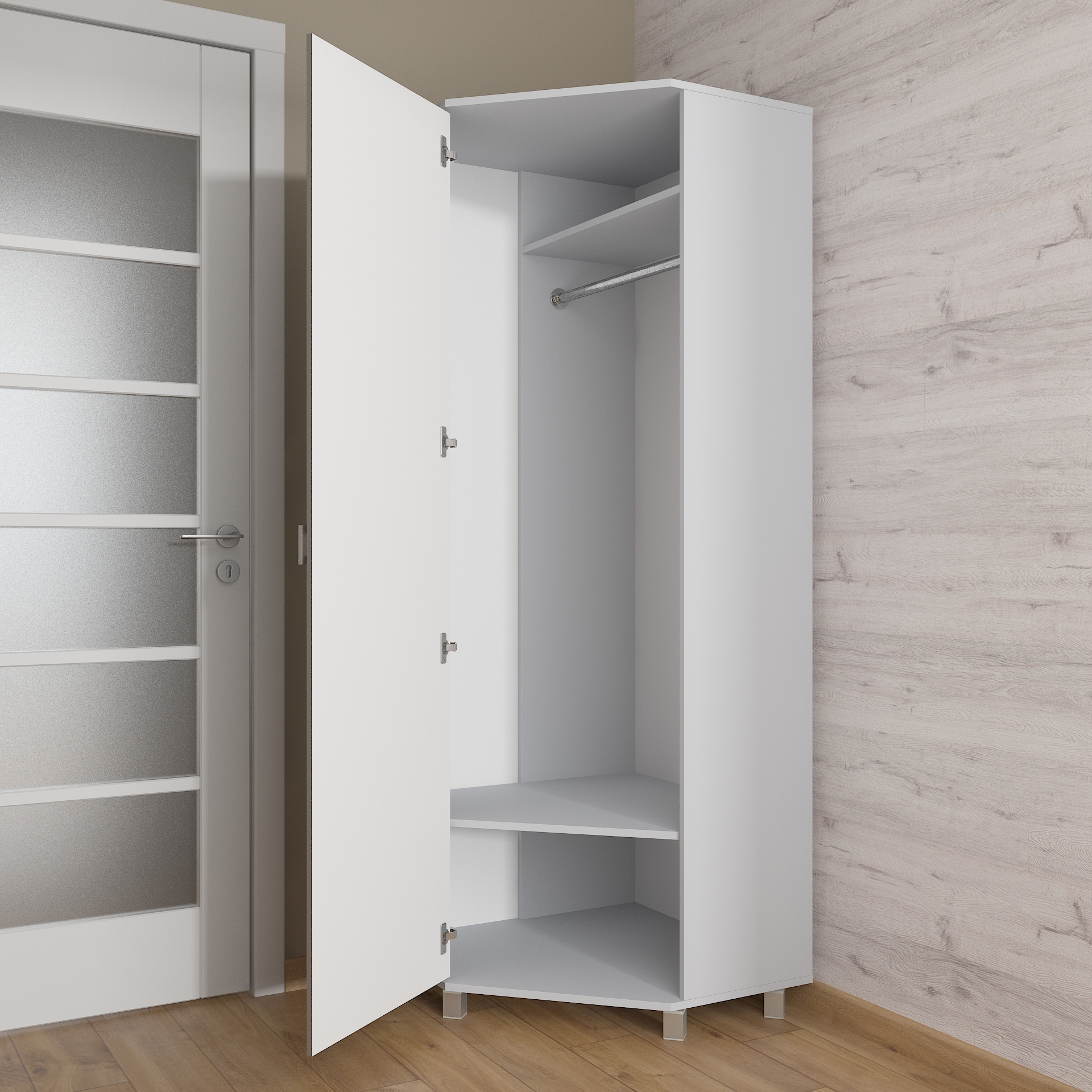 Шафа кутова Ш-1464 металік