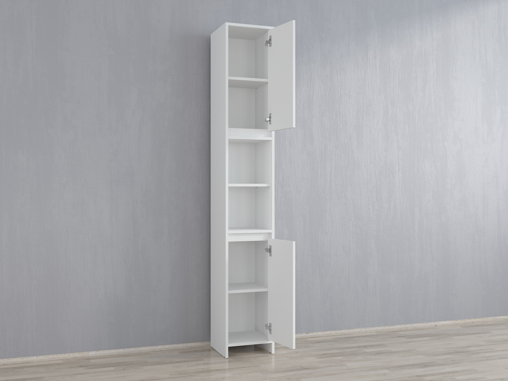 Пенал без ручок А-118 білий