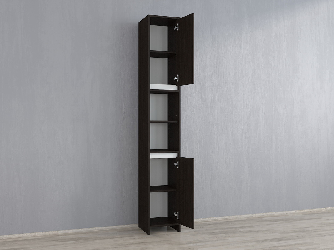 Пенал без ручок А-118 венге темний