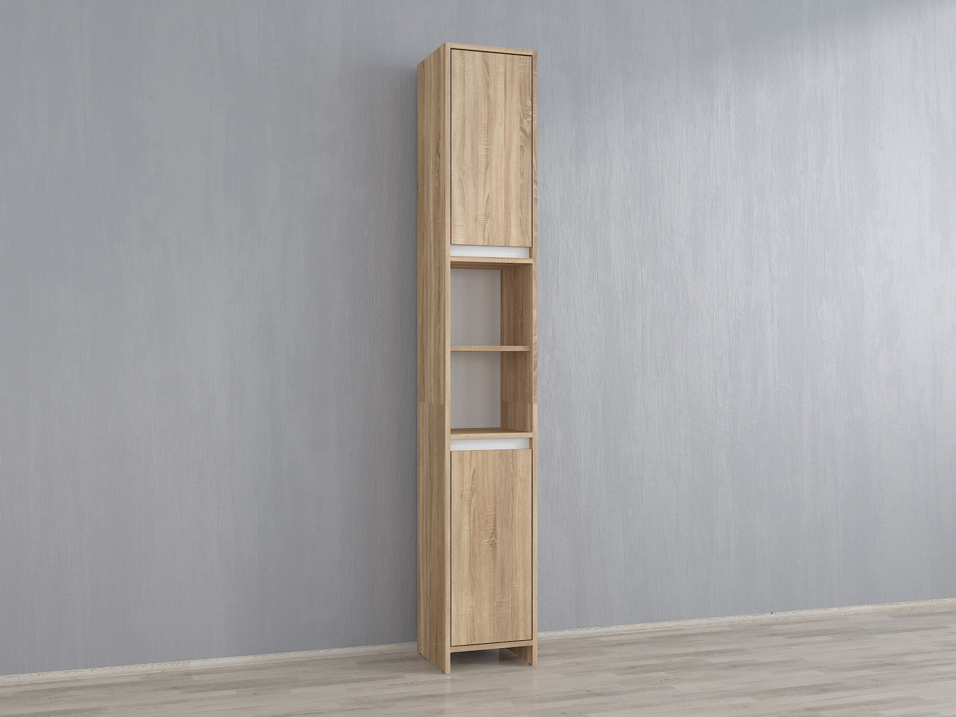 Пенал без ручок А-118 дуб сонома