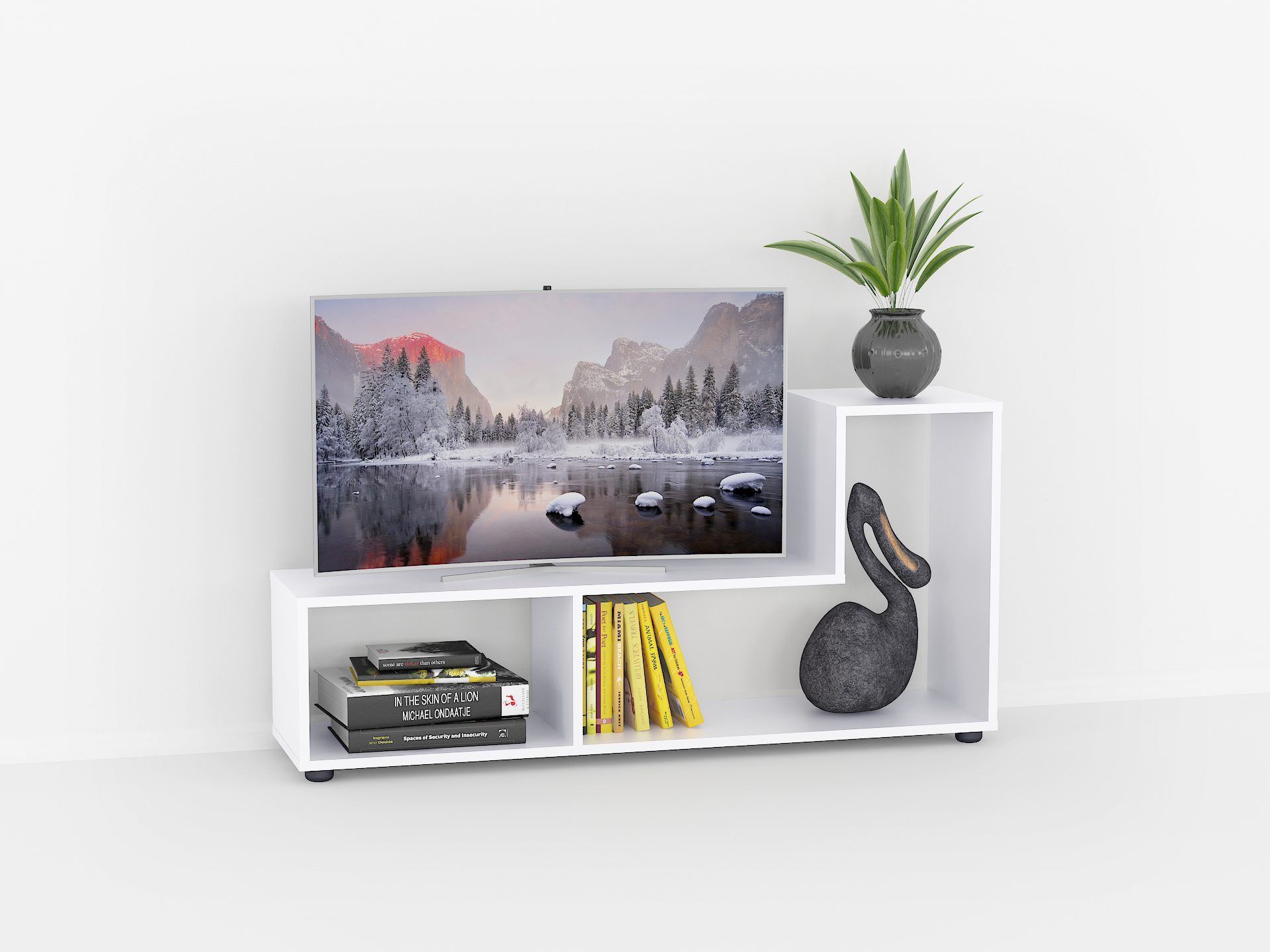 Стелаж А-104 білий