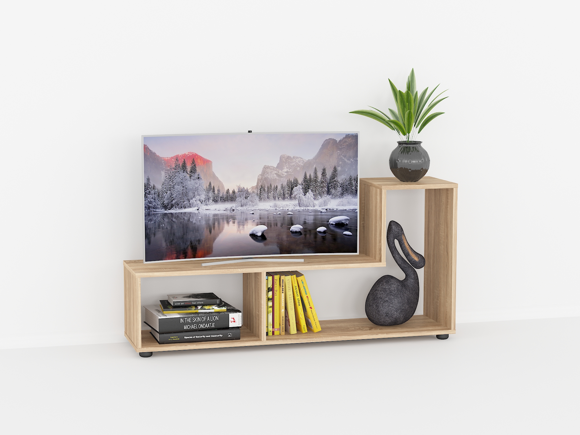 Стелаж А-104 дуб сонома