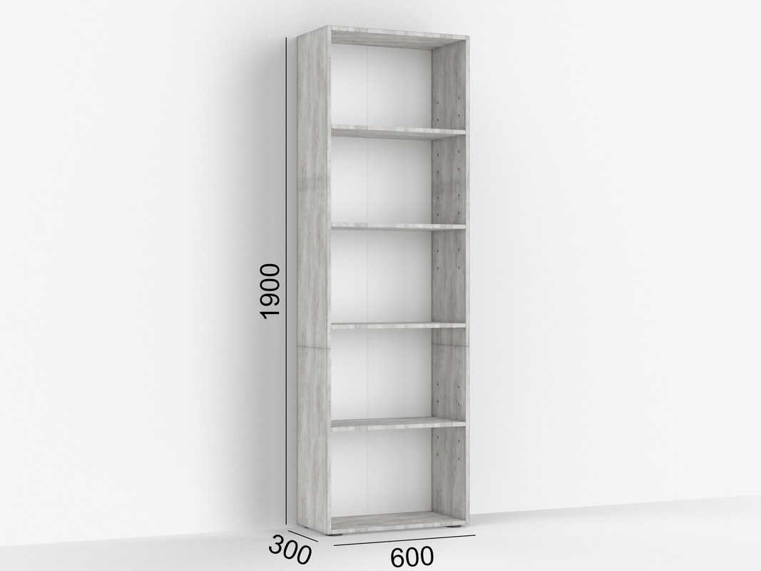 Стелаж А-4 бетон