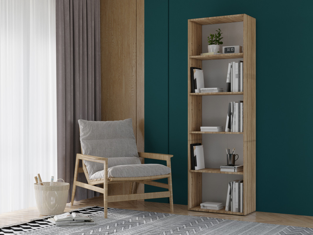 Стелаж А-4 дуб сонома