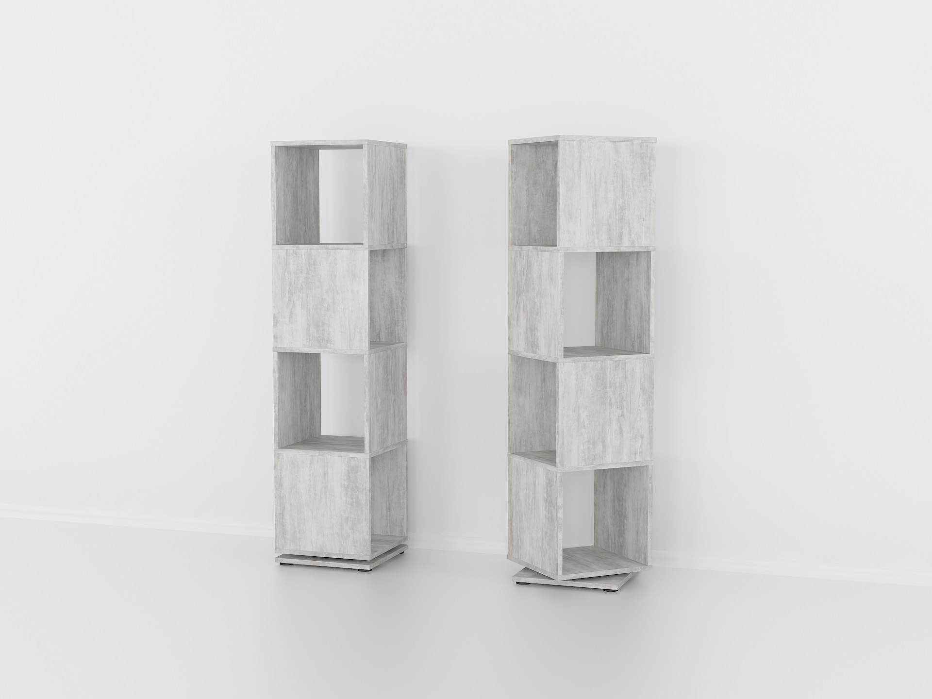 Полиця з обертовим механізмом А-33 бетон