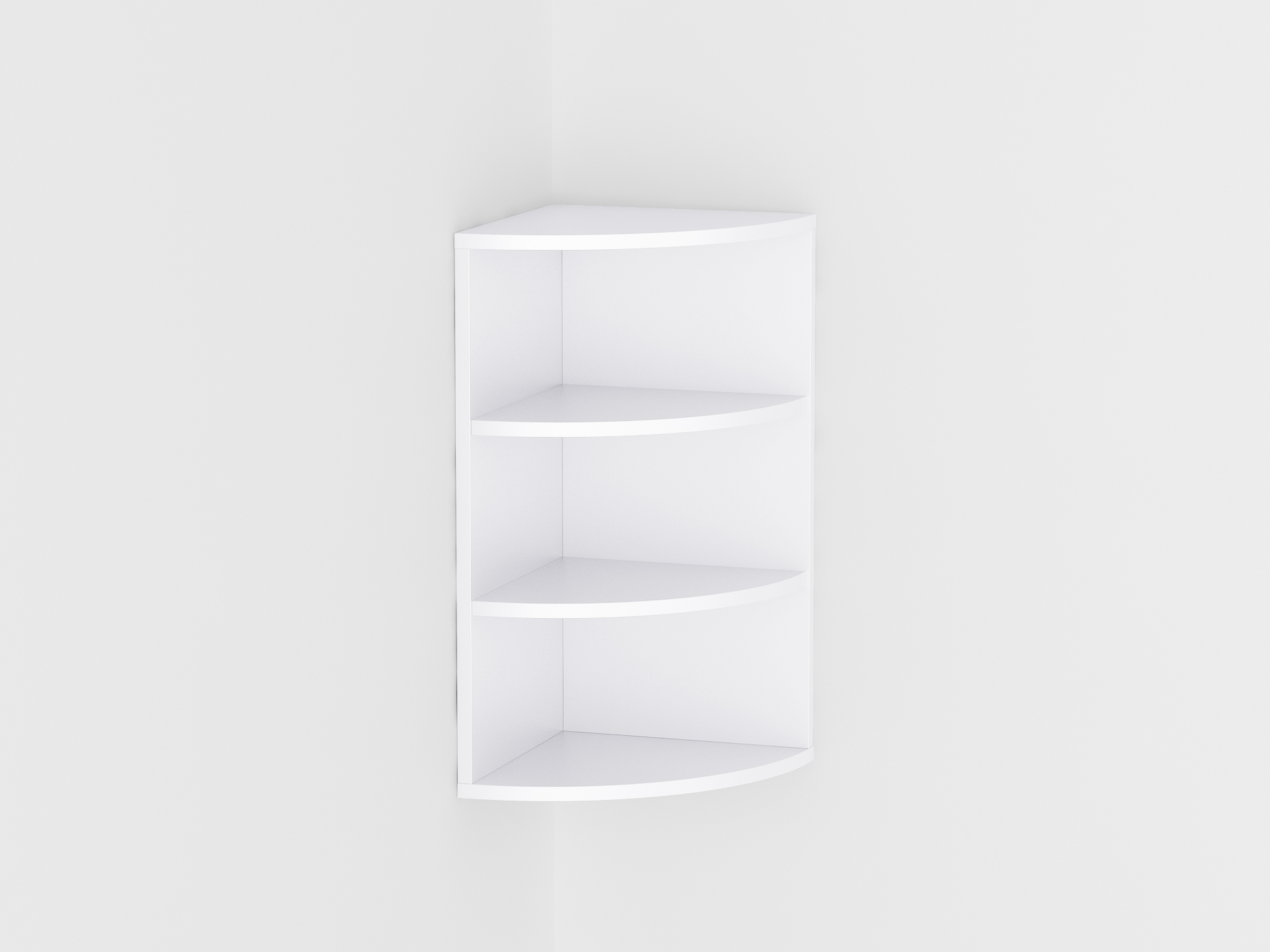 Полиця кутова А-60 білий