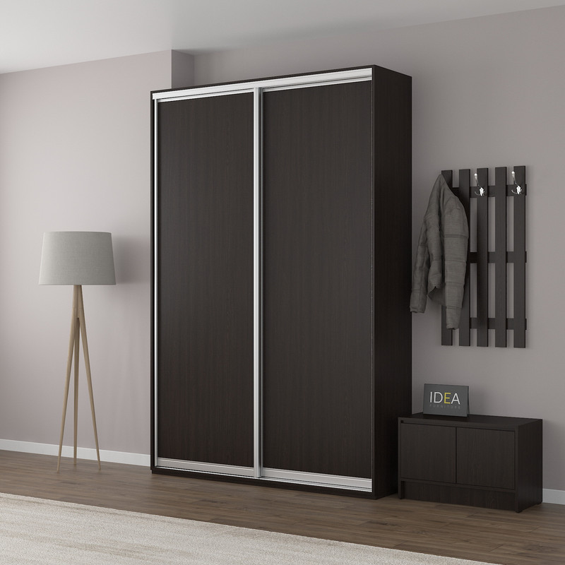 Шафа-купе IDEA серія 1 160 x 45 x 240 см венге темний