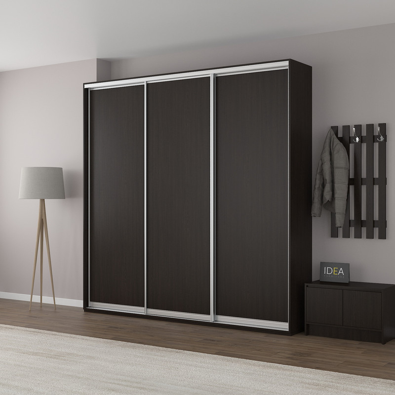 Шафа-купе IDEA серія 7 240 x 45 x 210 см венге темний