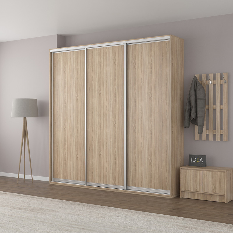Шафа-купе IDEA серія 7 240 x 60 x 210 см Дуб Сонома