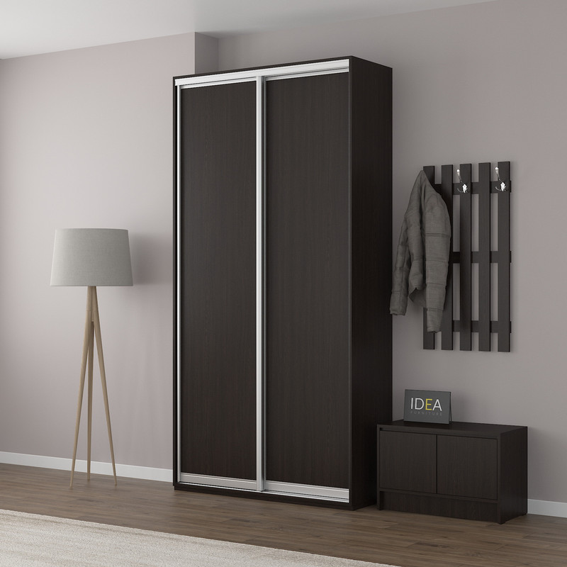 Шафа-купе IDEA серія 8 120 x 60 x 240 см венге темний